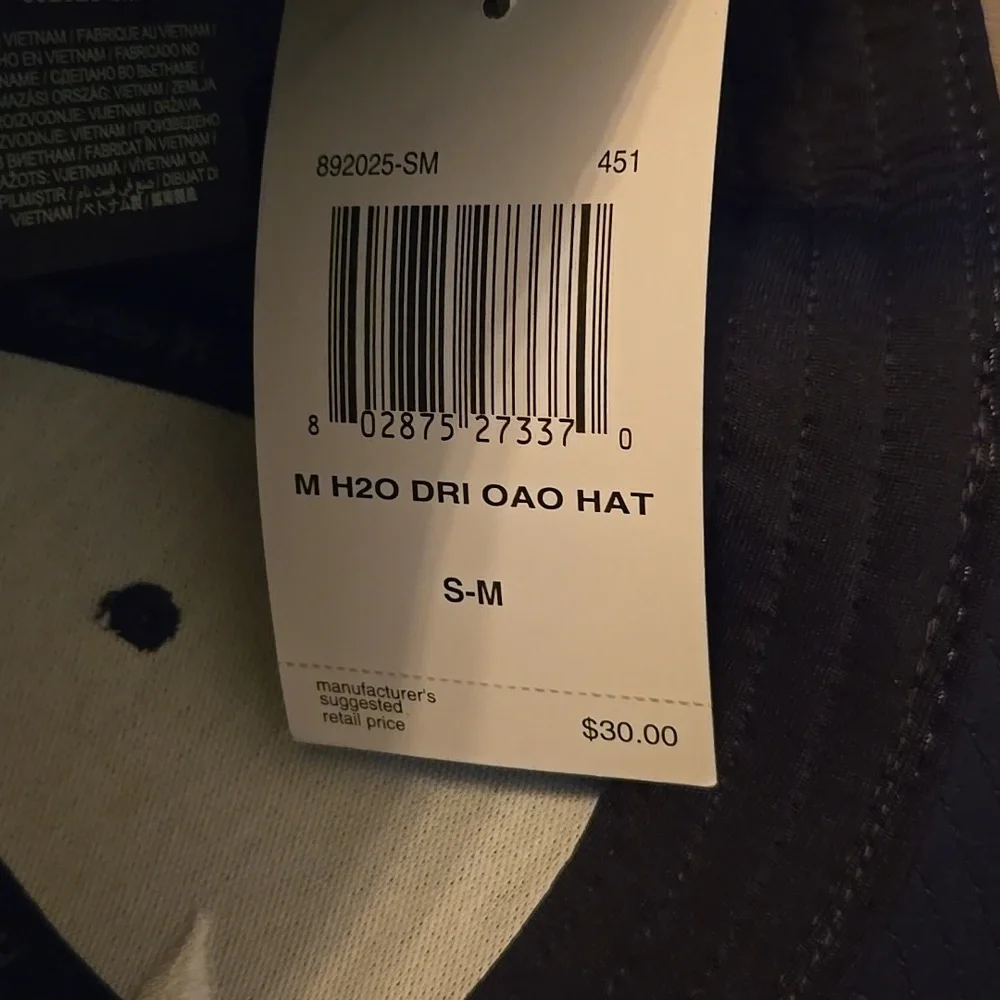 NWT Blue Hurley Fitted S/M Hat - Picture 2 of 4